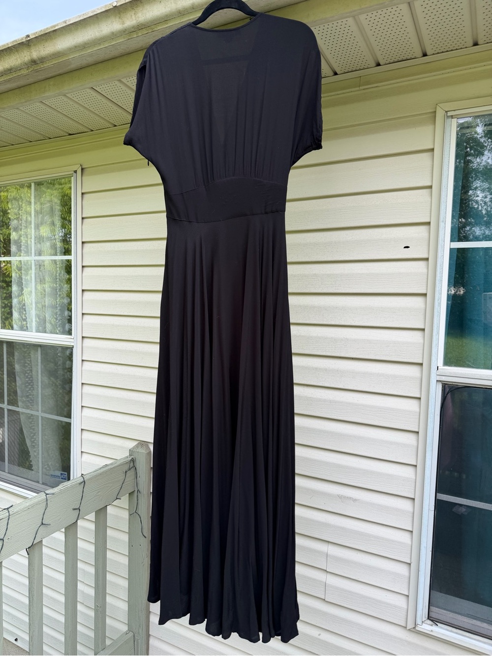 Trashy diva Charlotte’s web Maxi Dress with Spiderweb Embroidery size 6 - Picture 4 of 6